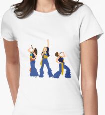 Camiseta entallada para mujer Donnna y los Dynamos Young