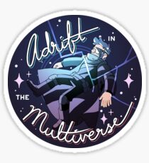 adrift Sticker