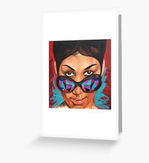 QUEEN OF SOUL Greeting Card