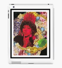 QUEEN ARETHA -BLACK BORDER iPad Case/Skin