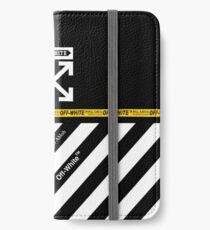 Off White Cover Full White Stripes iPhone Wallet/Case/Skin
