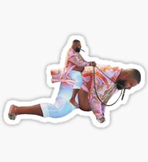 DJ Khaled Riding Himself Sticker