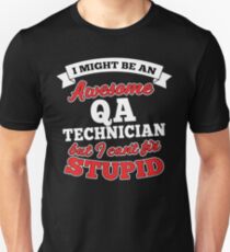QA TECHNICIAN T-shirts, i-Phone Cases, Hoodies, & Merchandises Unisex T-Shirt
