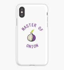 Master of Onion iPhone Case