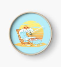 WAVE ON THE BEACH Horloge