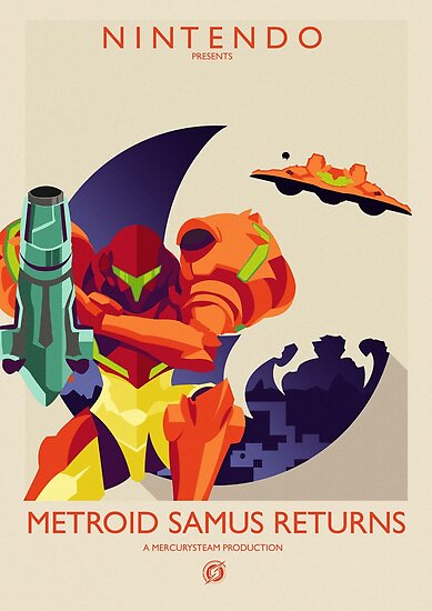 Return Metroid Posters By Tom Street Redbubble