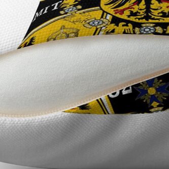Alternate view of Prussian Battle Flag of 1870 Floor Pillow