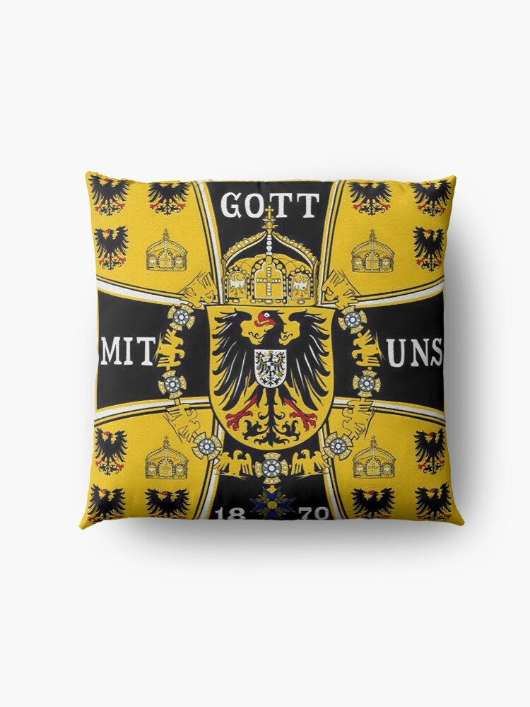 Alternate view of Prussian Battle Flag of 1870 Floor Pillow
