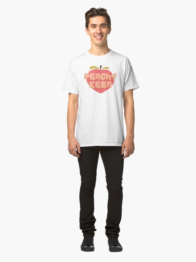 Alternate view of Peachy Keen Classic T-Shirt