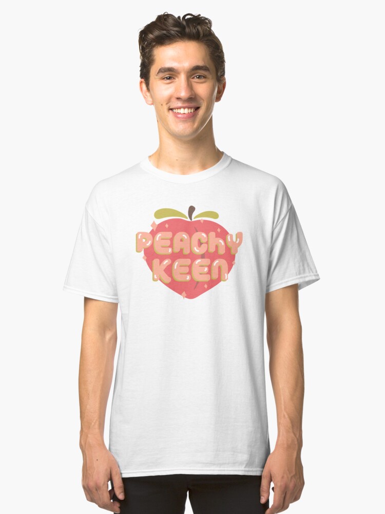 Alternate view of Peachy Keen Classic T-Shirt