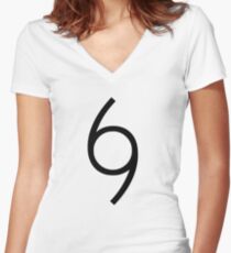 Typhon symbol, #Typhon, #symbol, #TyphonSymbol Women's Fitted V-Neck T-Shirt