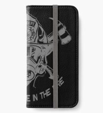 Firefighter I Born to Be in The Fire Novelty Gifts. iPhone Wallet/Case/Skin