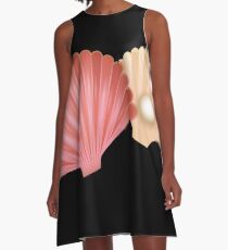 Shells with pearl A-Line Dress