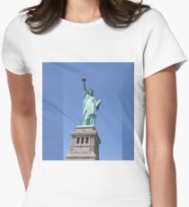 New York, Statue of Liberty, #NewYork, #StatueOfLiberty, #New, #York, #Statue, #Liberty Women's Fitted T-Shirt