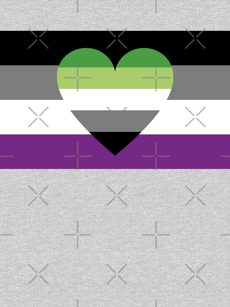 Asexual Aromantic Flag T Shirt By Dlpalmer Redbubble