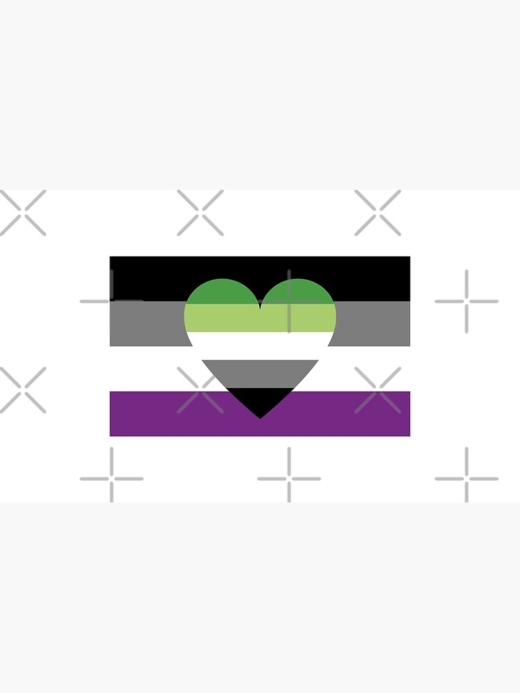 Asexual Aromantic Flag Standard Mug By Dlpalmer Redbubble