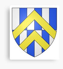 French France Coat of Arms 13410 Blason ville fr Le Loroux Bottereau Loire Atlantique Canvas Print