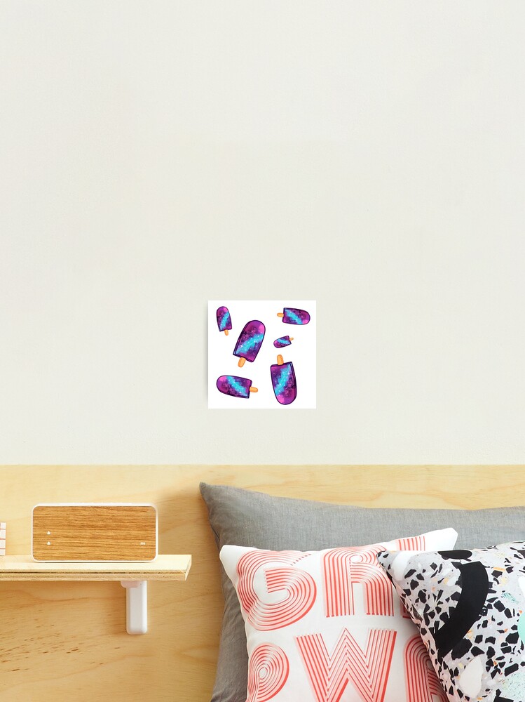 Universe Popsicle Galaxy Starry Night Ice Cold Treat Photographic