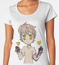 decisions / a golden heart Women's Premium T-Shirt