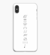『NARUTO』Hidden Villages iPhone XS Max Case