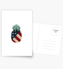 Pineapple Flag Postcards