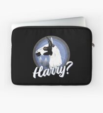 Harry Lama Llama With Twin Peaks Laptop Sleeve