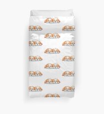 Cavalier King Charles Spaniel - Blenheim Couple Duvet Cover