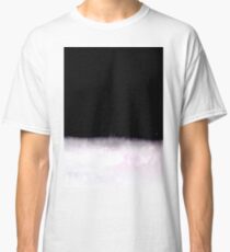 black and white abstract painting in minimal style Classic T-Shirt