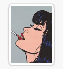 Pegatina Fumando