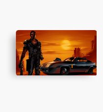 Mad Max and the V8 Interceptor Canvas Print