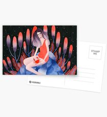 Zodiac - Cancer astrology illustration Postcards