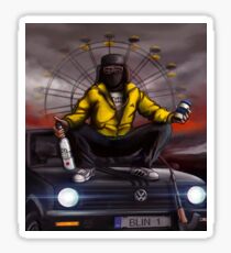 Life of Boris Blin Mobile Sticker