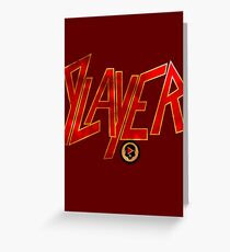 Player (Slayer) Greeting Card