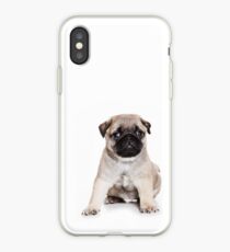Vinilo o funda para iPhone Charming pug puppy