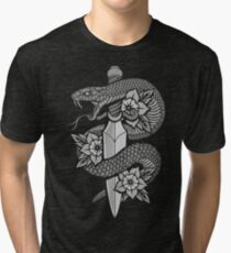 Snake & Dagger Tri-blend T-Shirt