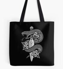 Schlange & Dolch Tote Bag