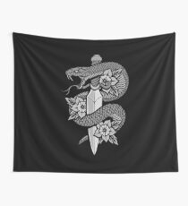Snake & Dagger Wall Tapestry