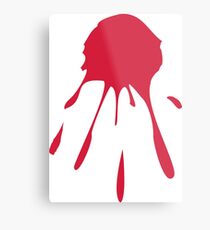 blood Metal Print