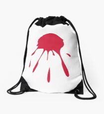 blood Drawstring Bag