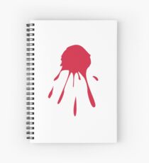 blood Spiral Notebook