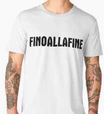FINOALLAFINE black Men's Premium T-Shirt