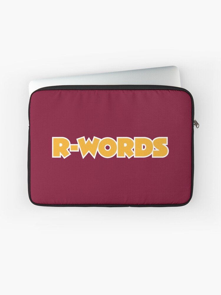 Washington R Words 3 Laptop Sleeve - 