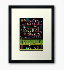 50 Videospielklassiker Gerahmtes Wandbild