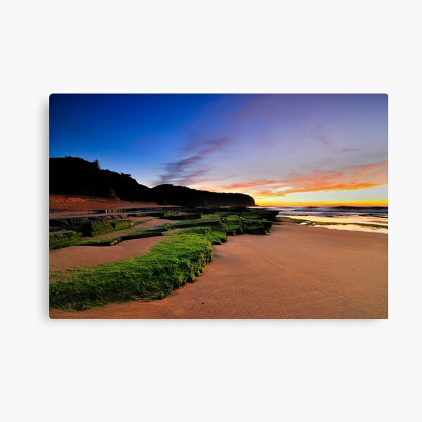 Up Into the Silence the Green Canvas Print