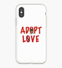 Adopt Love! - Mr. Lover Boy, the Nanday Conure! iPhone Case