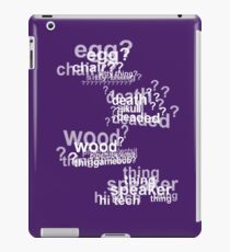 Drunk Deductions iPad Case/Skin