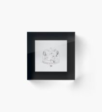 Billie Eillish You Should See Me In A Crown Acrylic Block