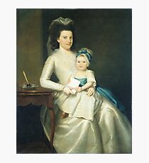 Lady Williams and Child Photographic Print