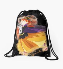 Animal cartoon glowing Art Drawstring Bag