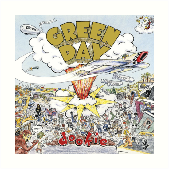 Don't know if this goes here, but I re-created Green Days Dookie album ...